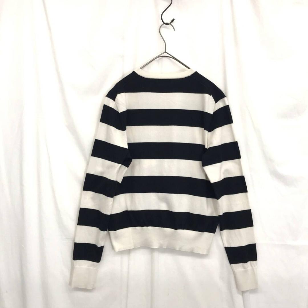 POLO by Ralph Lauren : クルーネックボーダーカーディガン