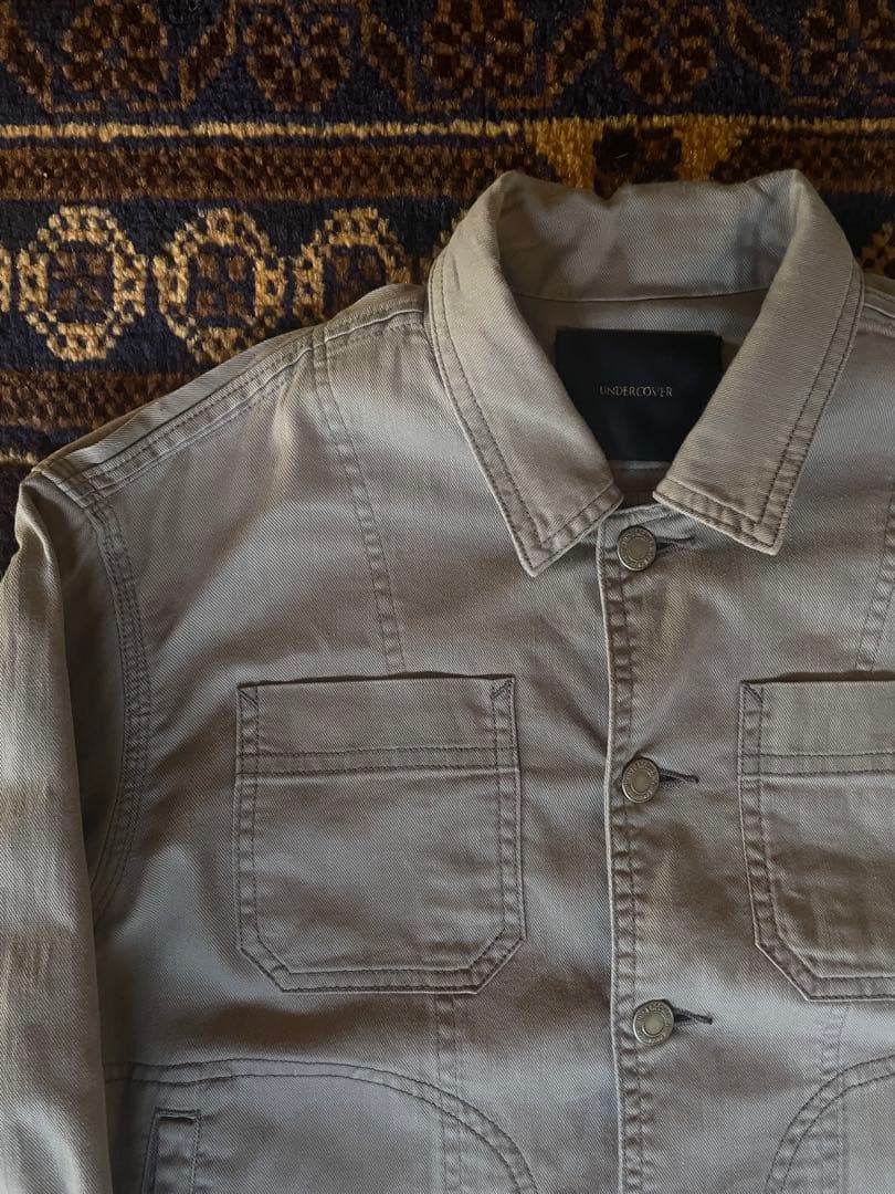 希少 UNDERCOVER LAYERED INSIDE OUT JACKET