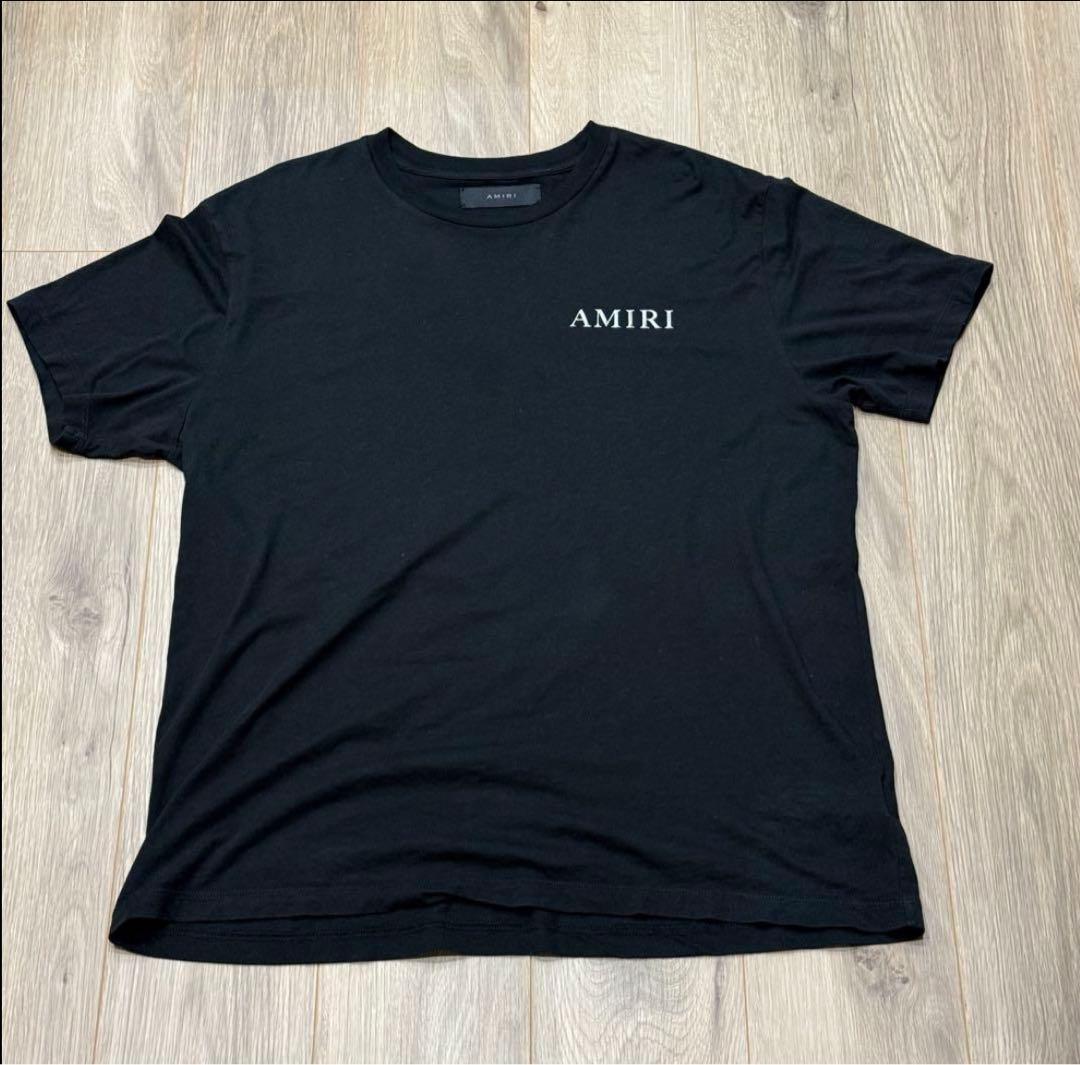 AMIRI ブラック Tシャツ 天使プリント