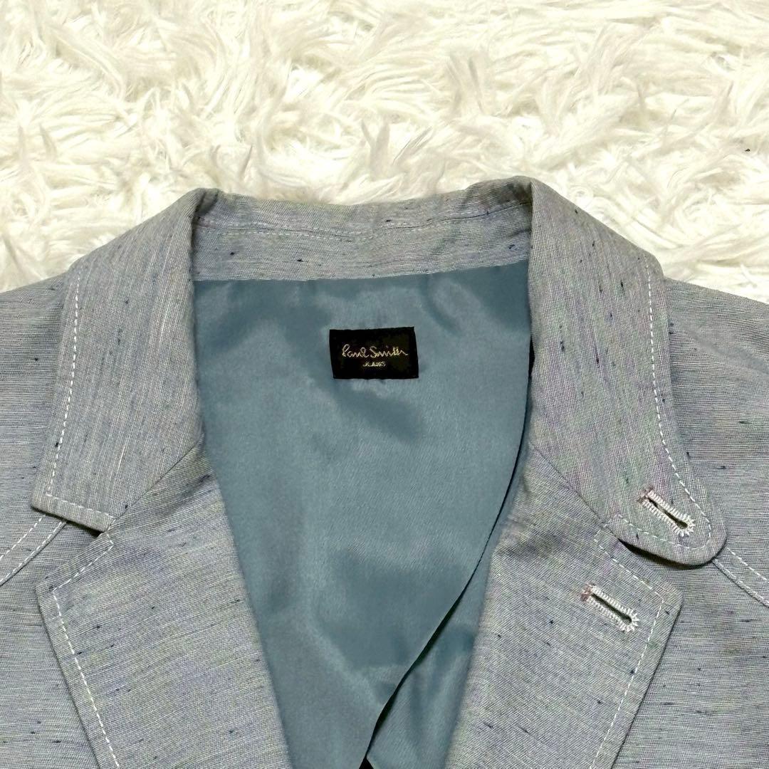 ◎ポールスミスjeans 春カラー ブルー L 軽い着心地 マルチカラー