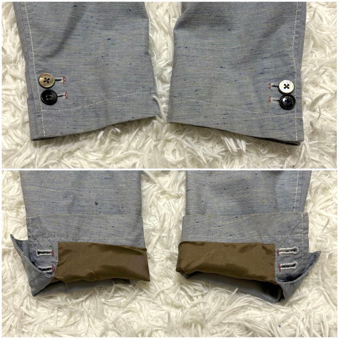 ◎ポールスミスjeans 春カラー ブルー L 軽い着心地 マルチカラー