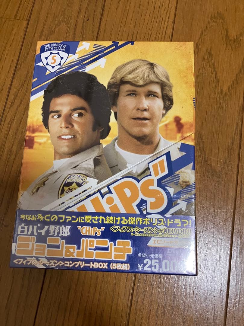 CHiPs DVD コンプリートボックス 5巻セット