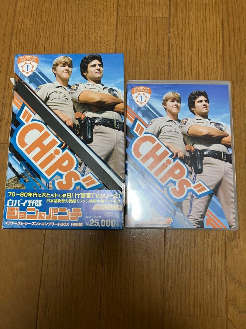 CHiPs DVD コンプリートボックス 5巻セット