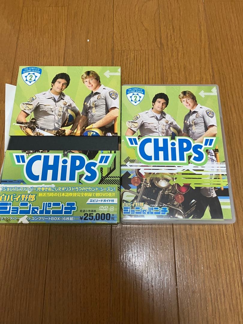 CHiPs DVD コンプリートボックス 5巻セット