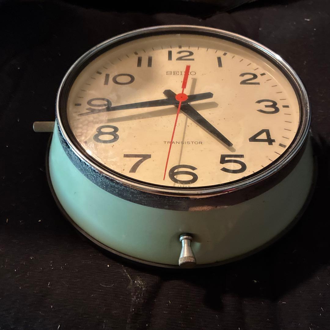 SEIKO トランジスタ掛時計 直径25cmジャンク品
