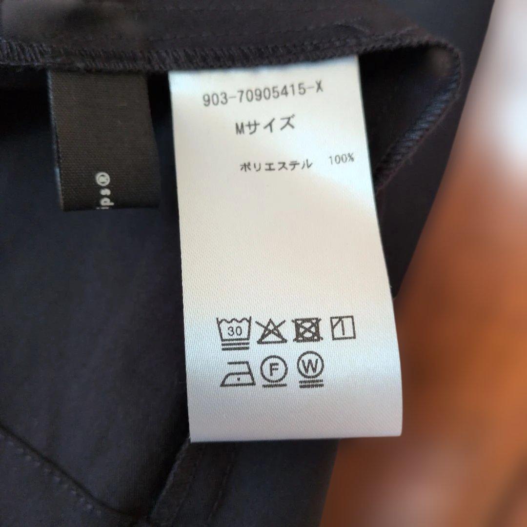 Yuma　北欧、暮らしの道具店　かろやかミドル丈アウター　★コートのみ　黒