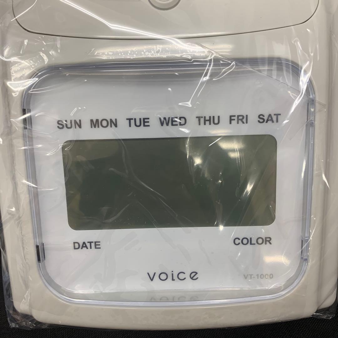 (4)K3【未使用品】VOICE タイムレコーダー VT-1000