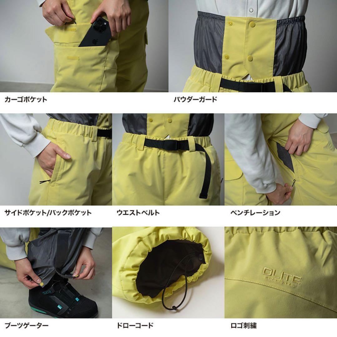 【上下セット】スノーボードウェア XL ブラック DLITE 4ss