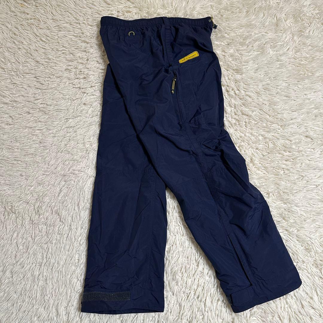 【POLOSPORT】ラルフローレン ナイロンパンツ ネイビー L