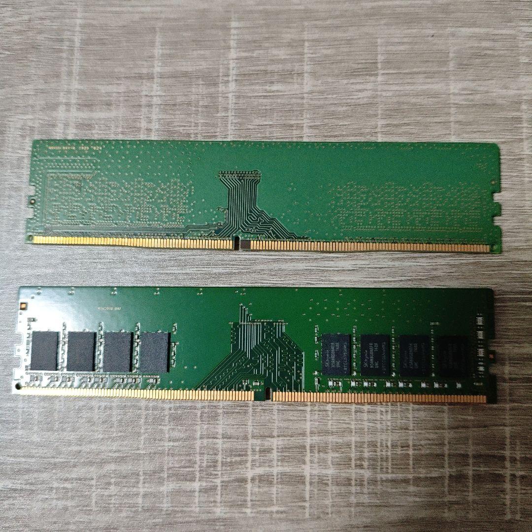 8GB DDR4 メモリ ２枚セット