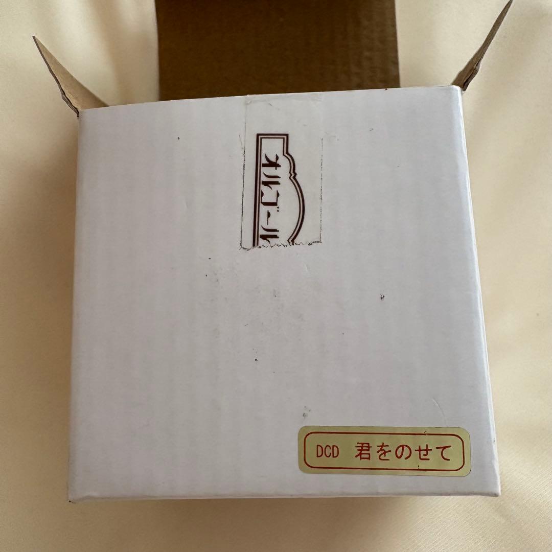 小樽オルゴール★カメオ　ローズ　小物入れジュエリーBOX バラ　君をのせて 宝石