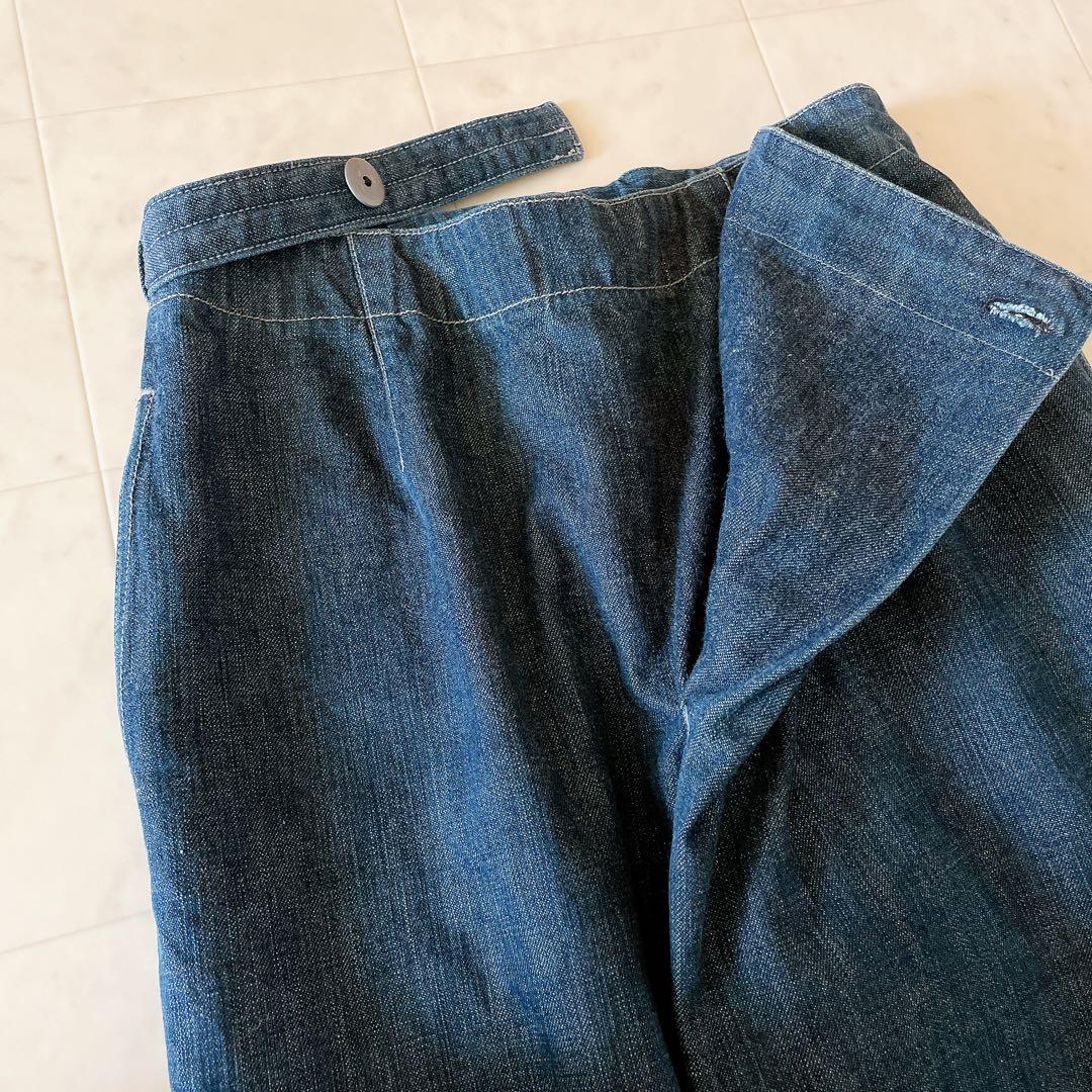 プランテーション デニムパンツ M