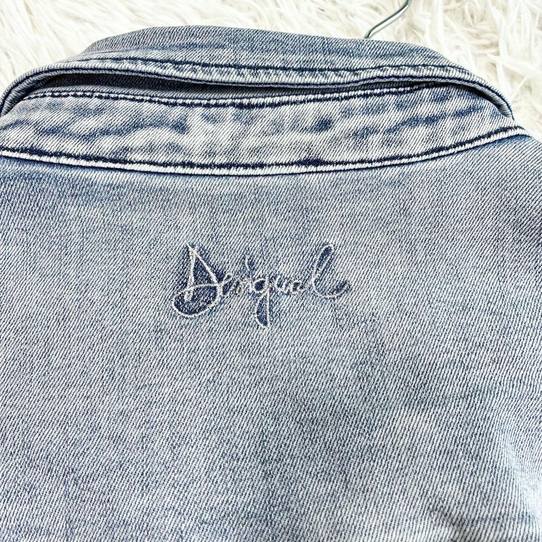 未使用級✨Desigual デニムドッキングワンピース マルチカラー 3XL