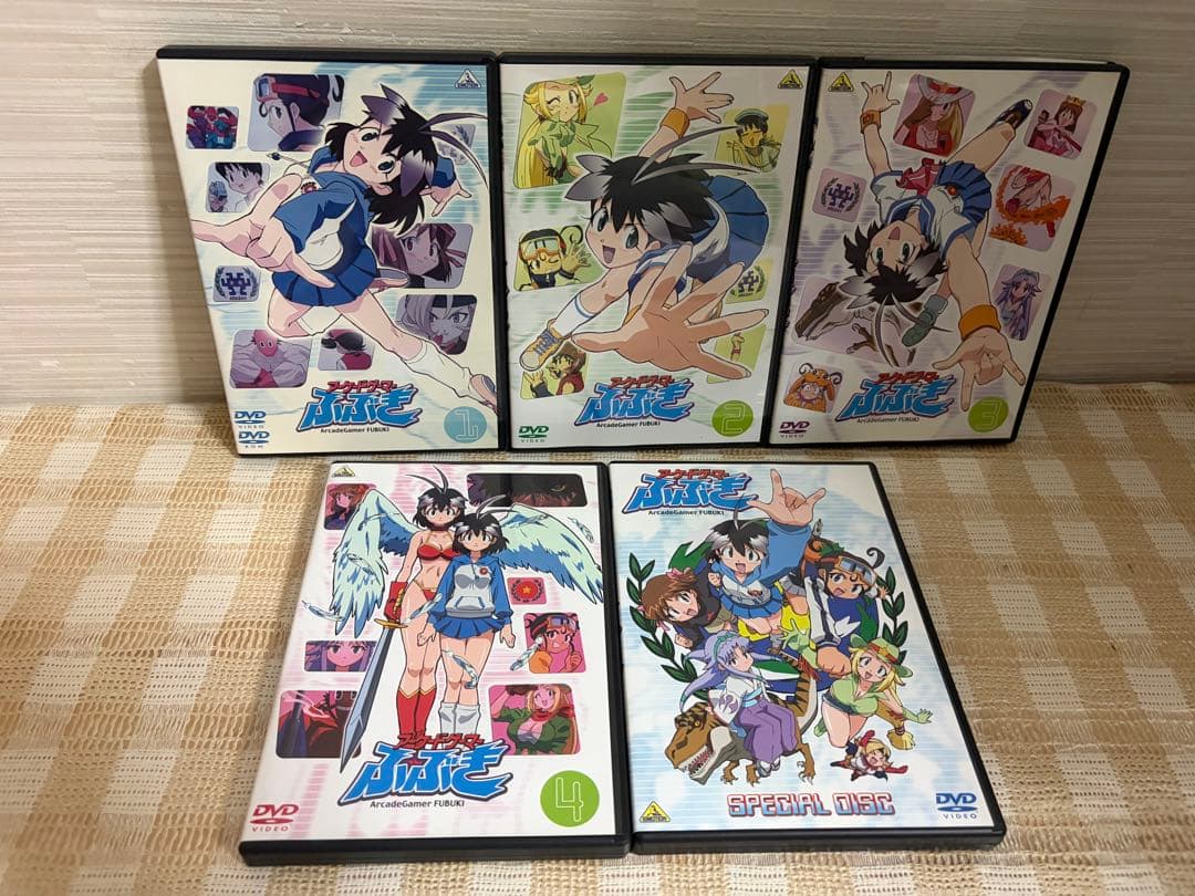 アーケードゲーマーふぶき　全5巻セット DVD