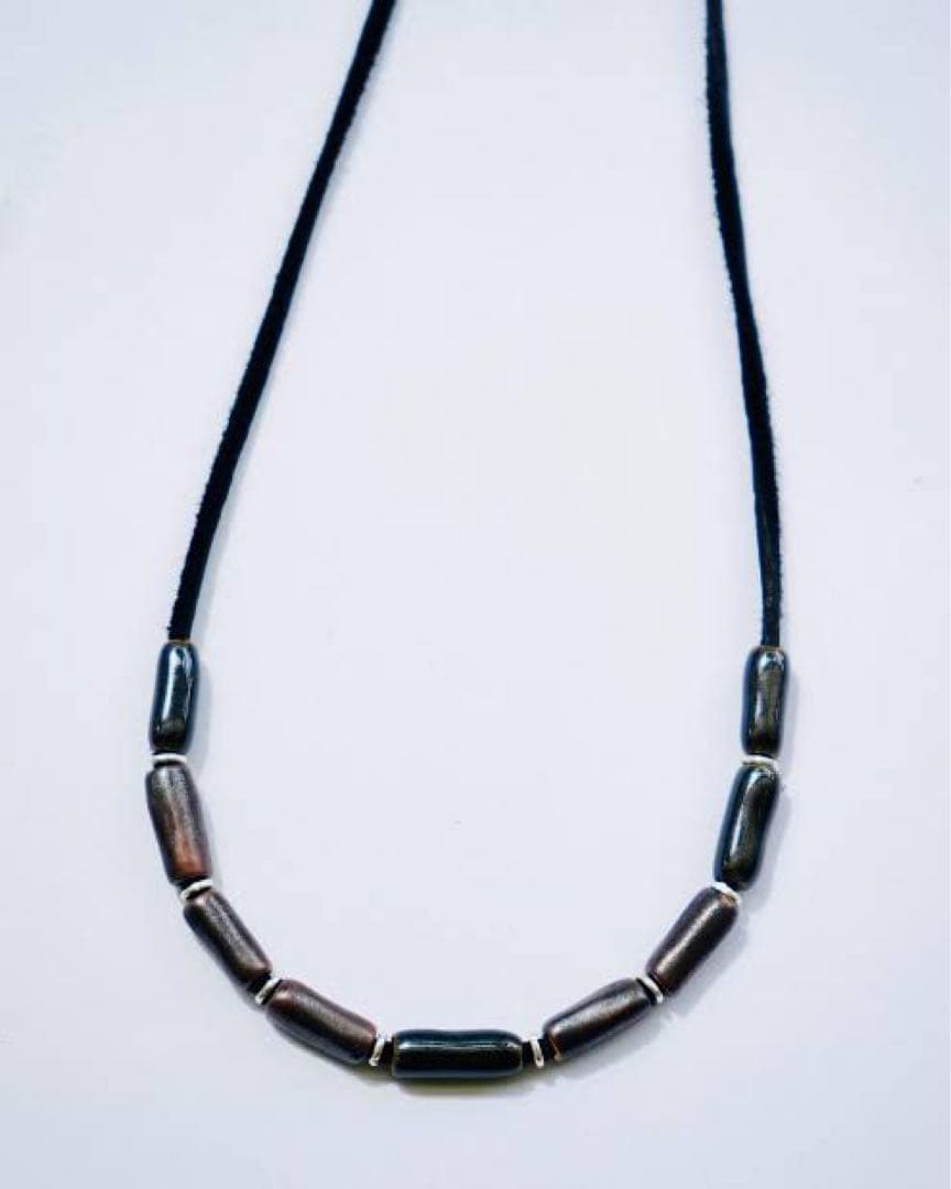 アクセサリー satou touki beads 2way necklace sabi