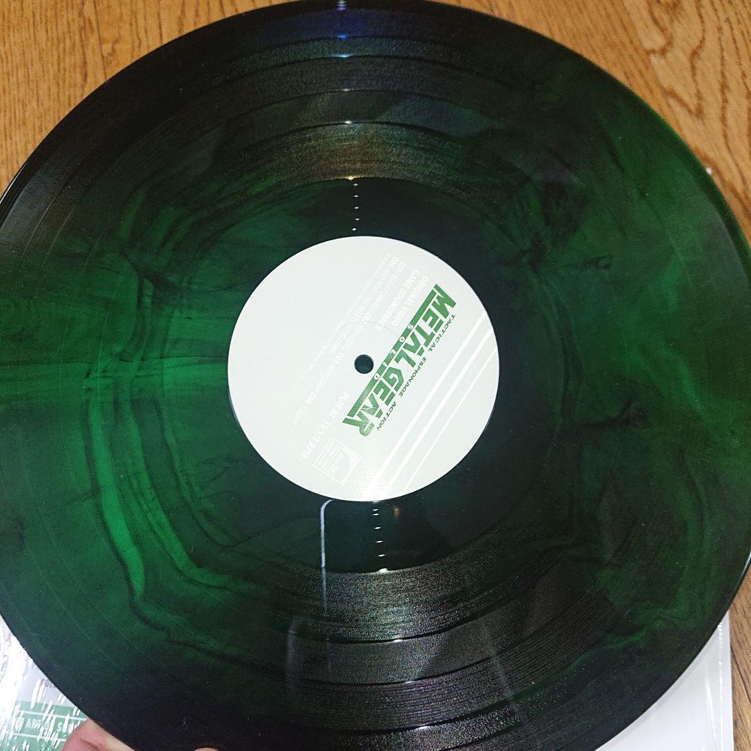 l Gear Solid OST 2LP vinyl レコード　サントラ