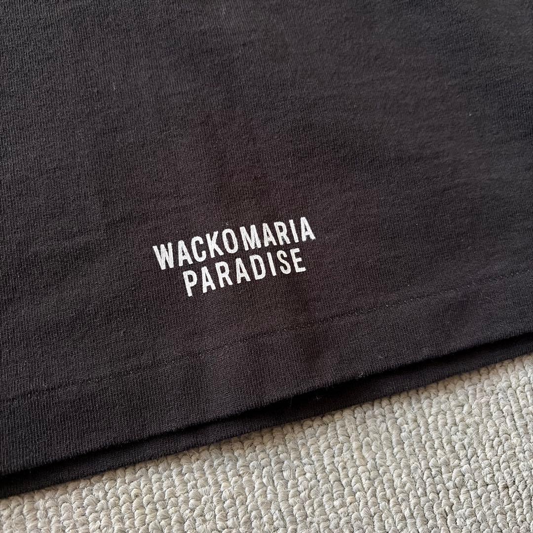 【新品未使用品】WACKO MARIA ブラック Tシャツ L