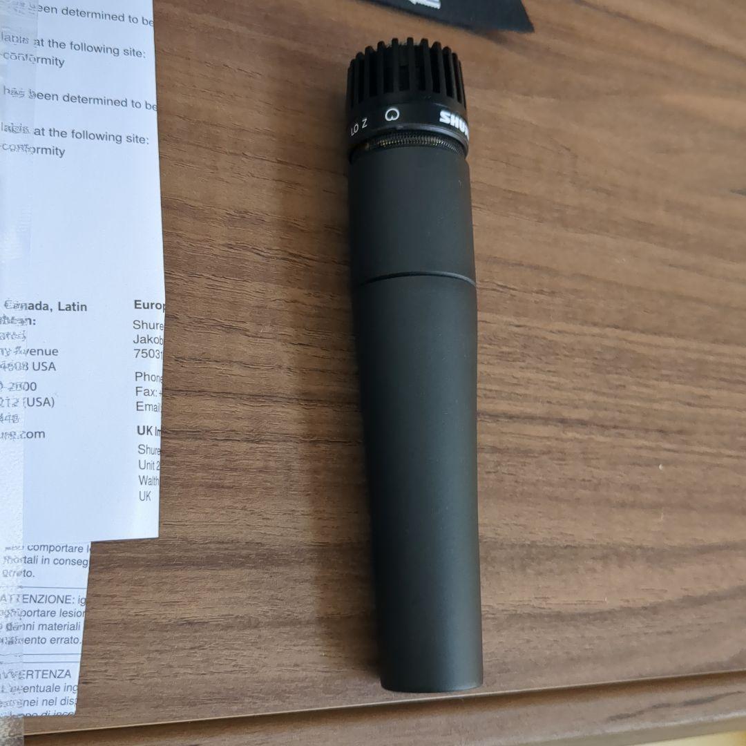 【動作OK】SHURE SM57 ダイナミックマイク