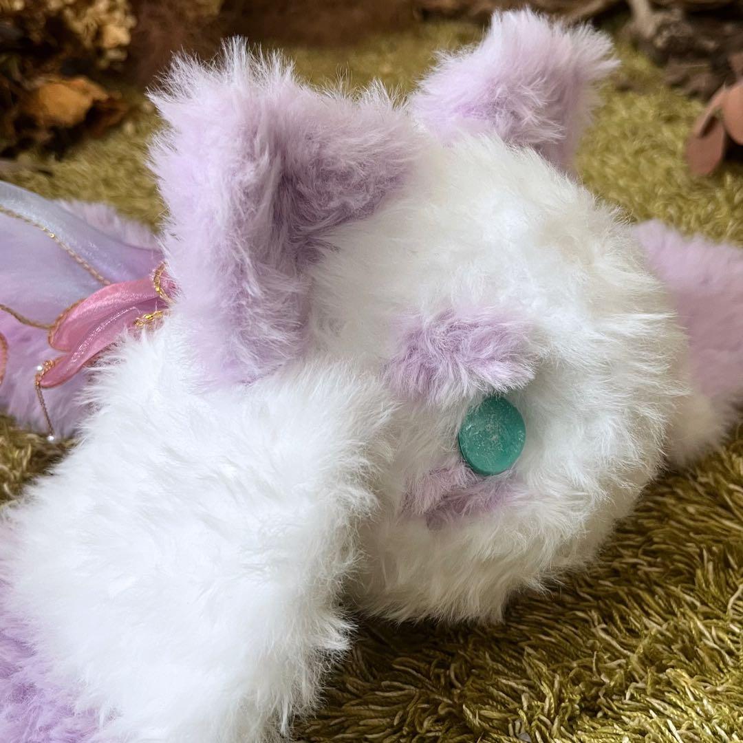 【柘榴】　あみぐるみ　オーダーメイド　ぬいぐるみ　アートドール　ねこ　兎