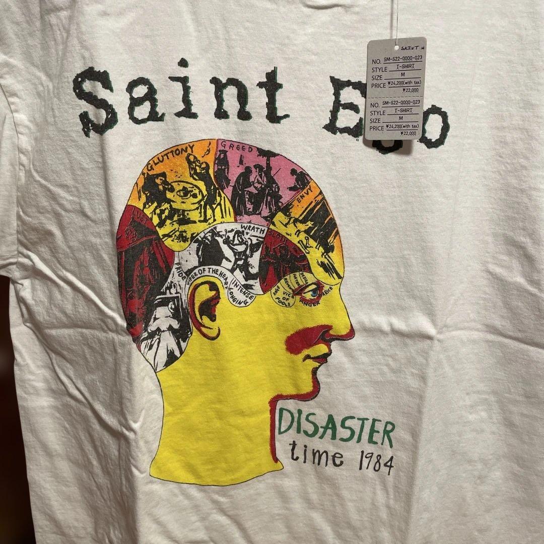 saint michael ロゴプリントT saint ego サイズM