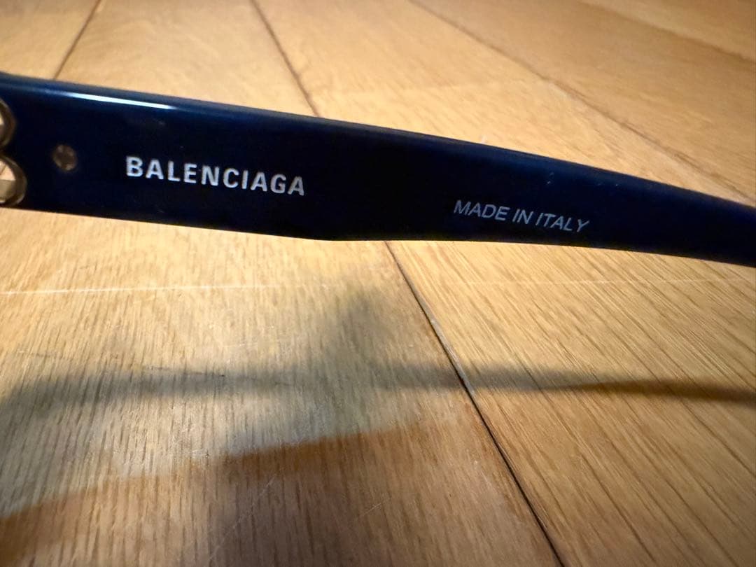 BALENCIAGA ネイビー サングラス