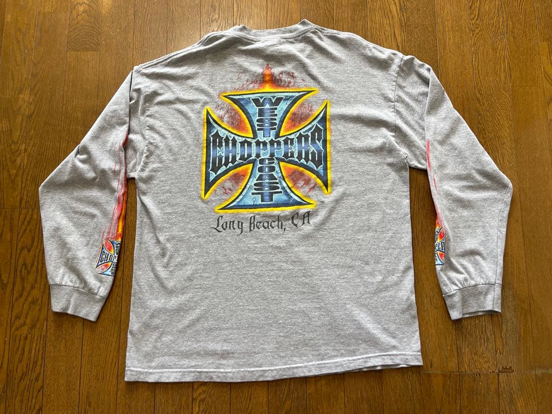 west coast choppers 長袖Tシャツ