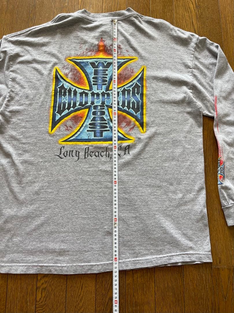 west coast choppers 長袖Tシャツ