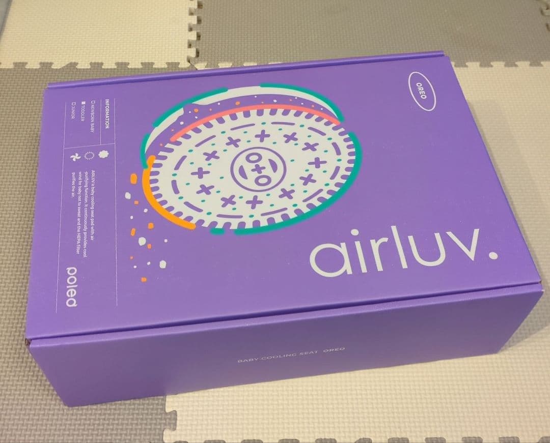 airluv.4 送風機能付きクールシート オレオ