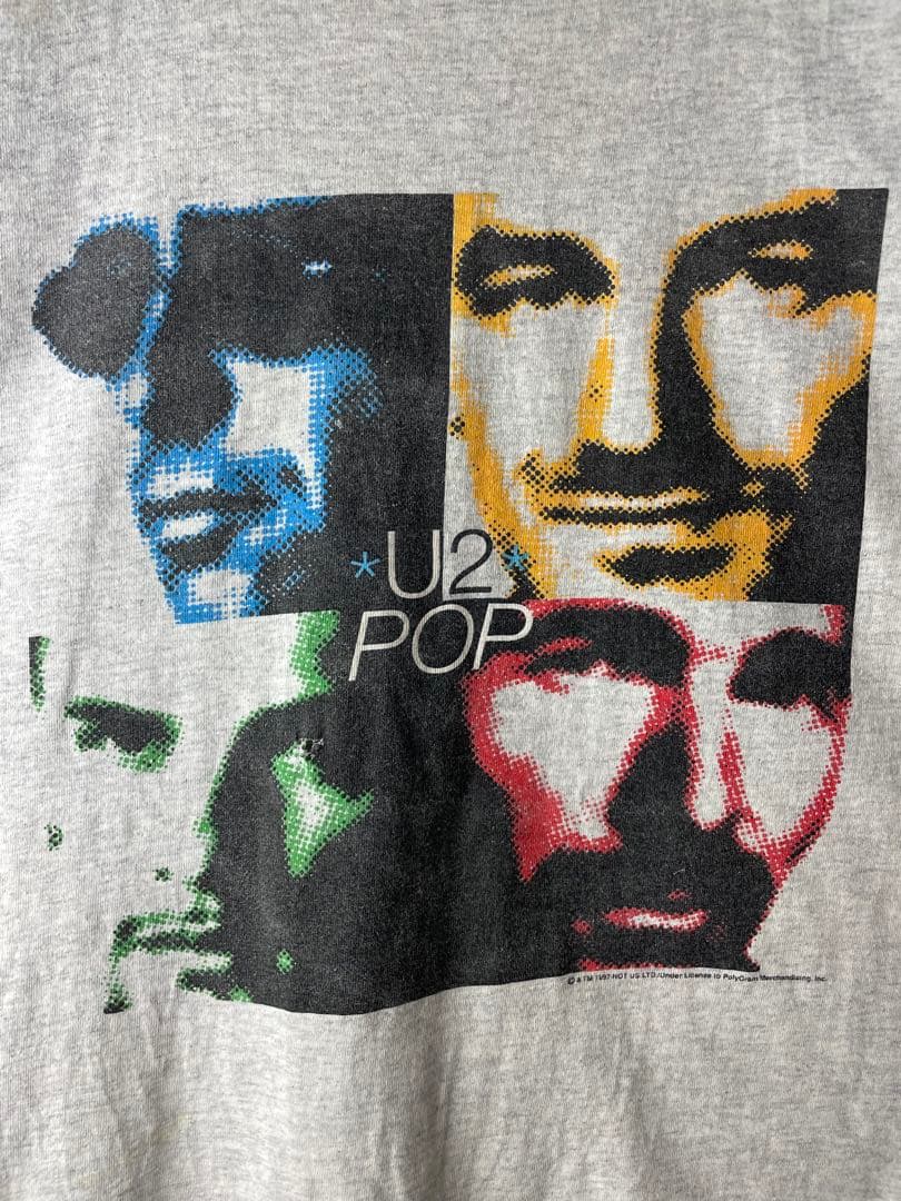 90s USA製 ヴィンテージ U2バンドツアーTシャツ　シングルステッチ