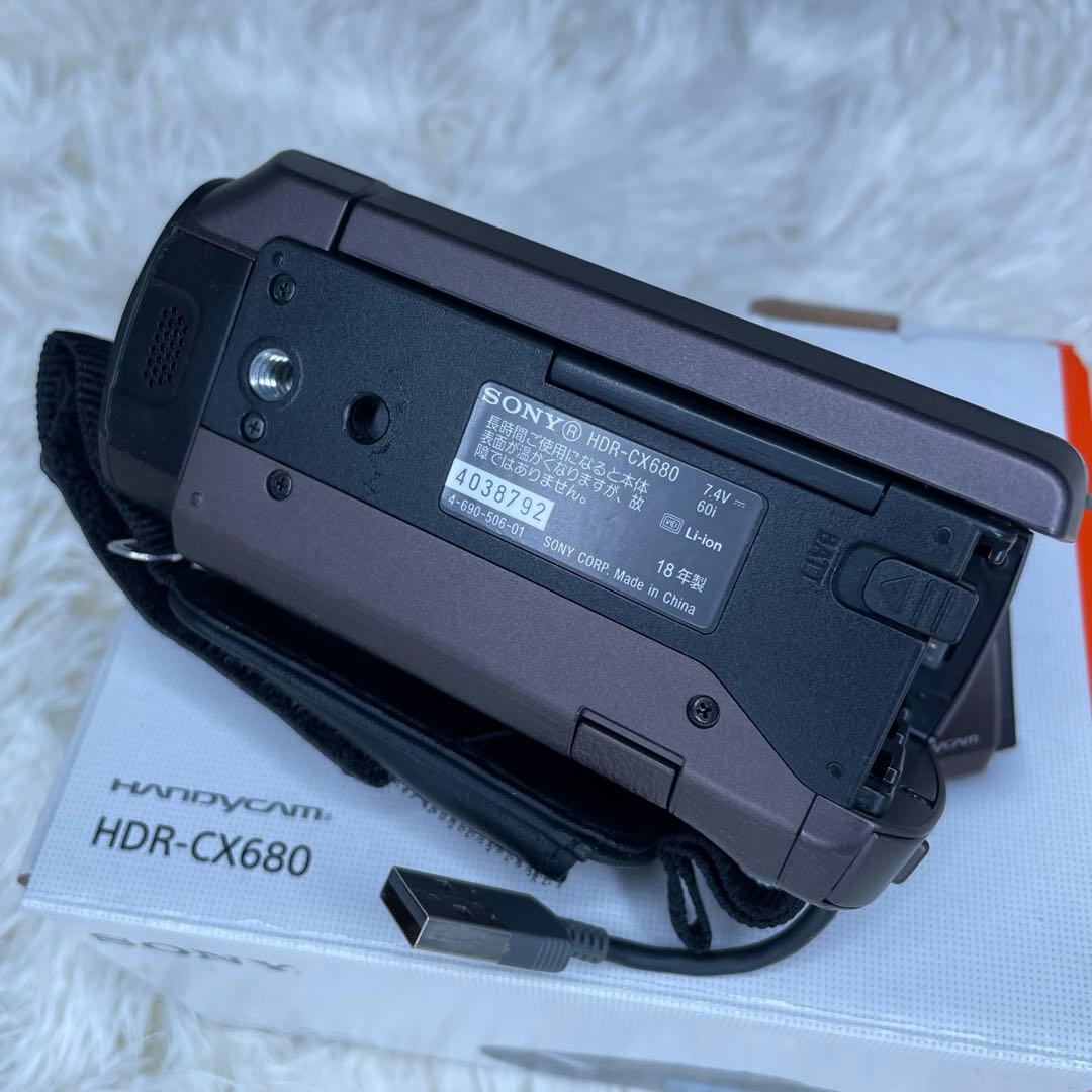 SONY HDR-CX680 デジタルHDビデオカメラ 付属品多数