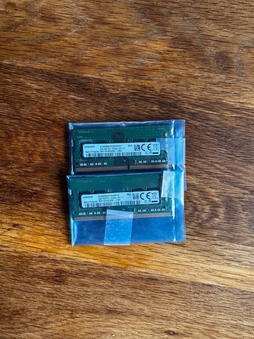 Samsung 8GB DDR4 メモリ PC4-3200AA × 2枚セット