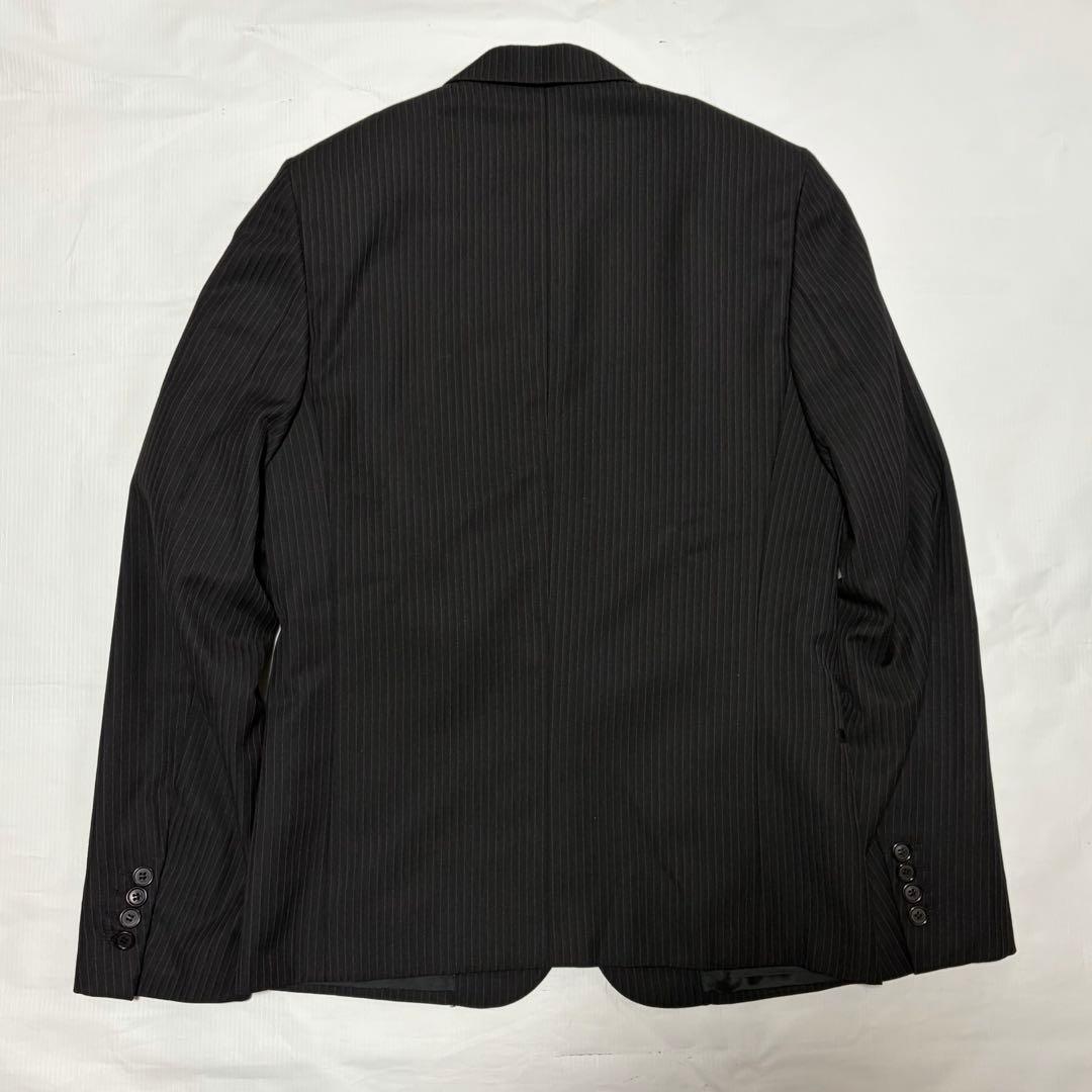 Dior HOMME 05AW チューブジャケット セットアップ ストライプ 黒
