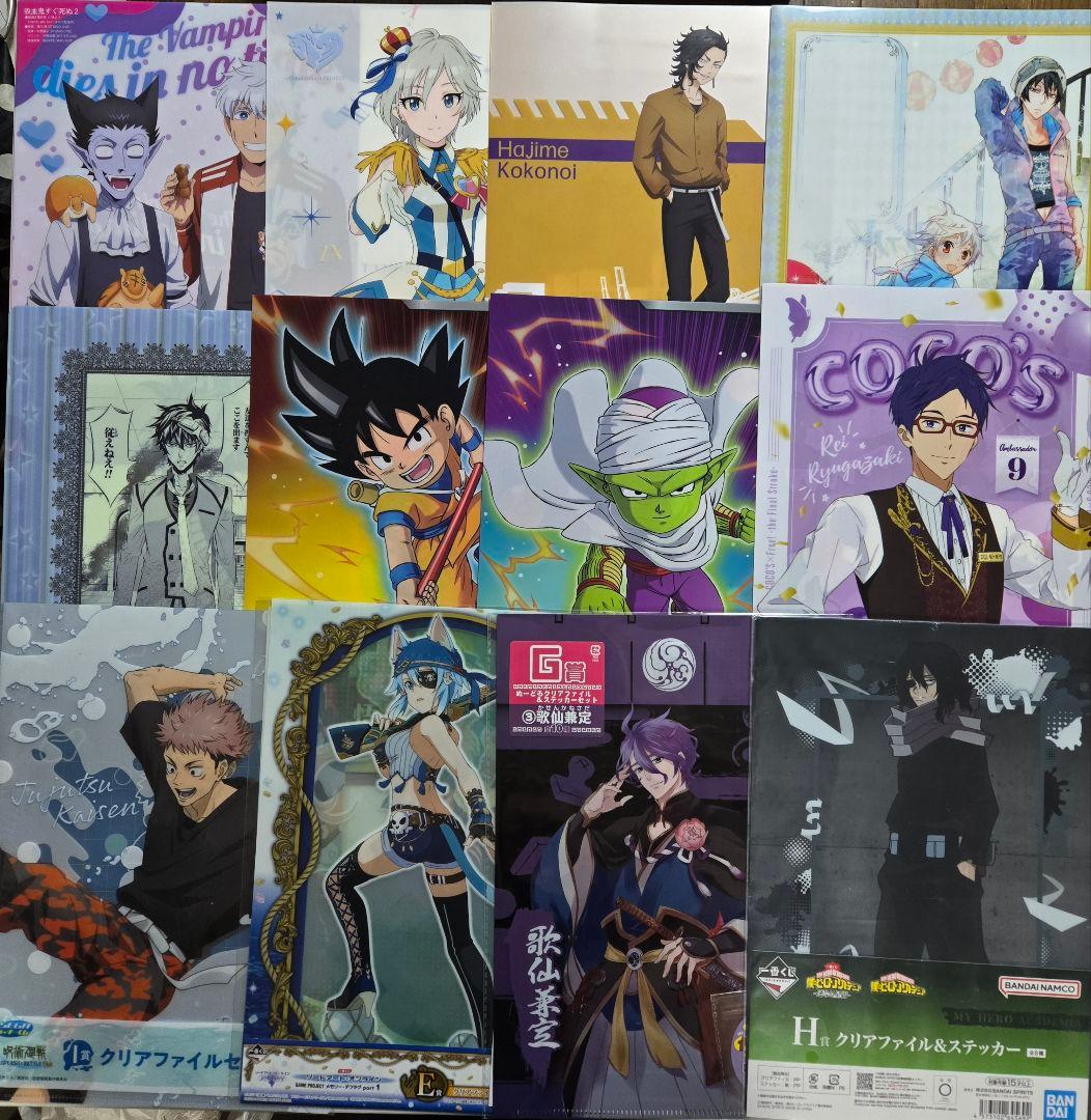 アニメグッズ キャラクターグッズ クリアファイル まとめ売り 200枚以上
