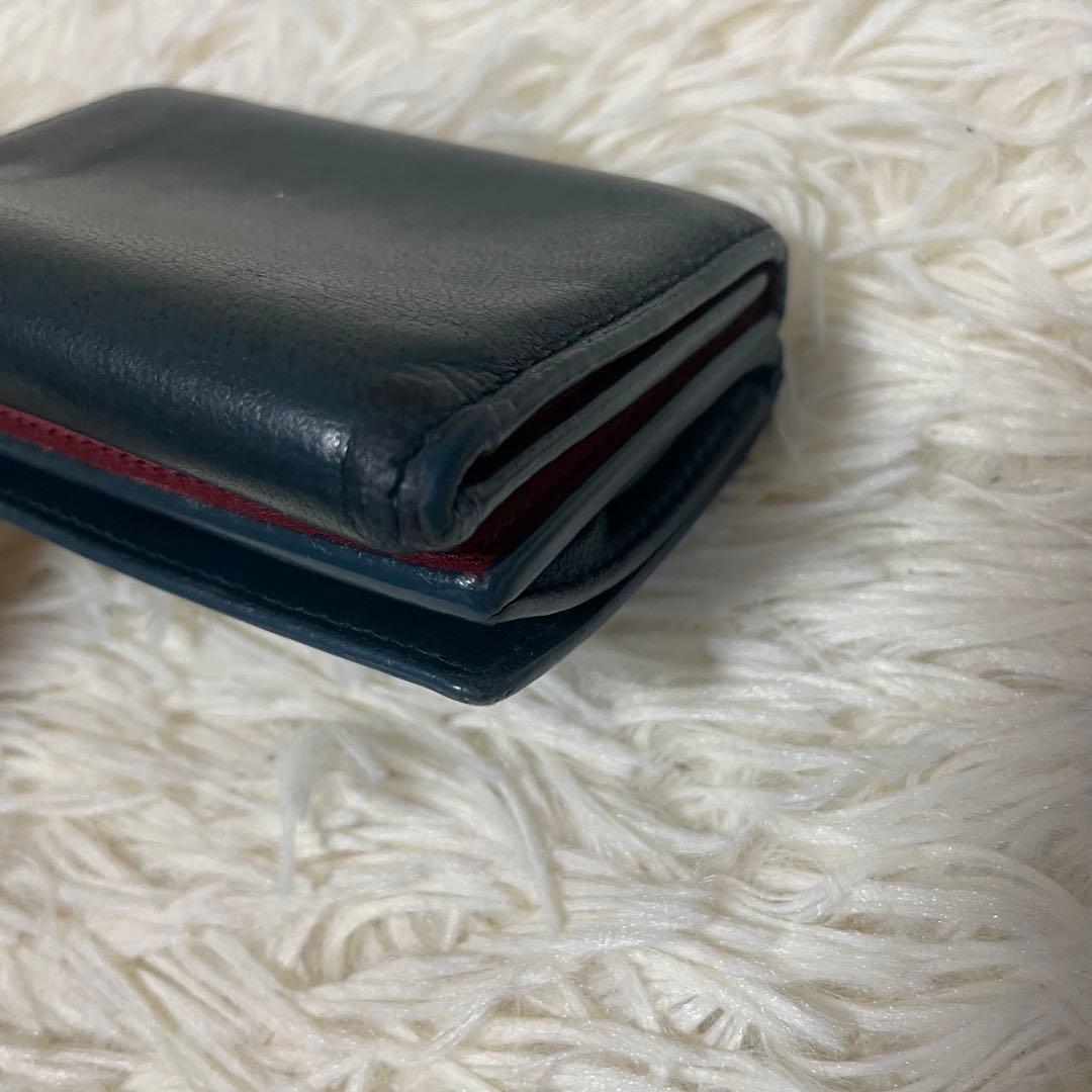 ボッテガヴェネタ 三つ折り財布 イントレチャート バイカラー wallet