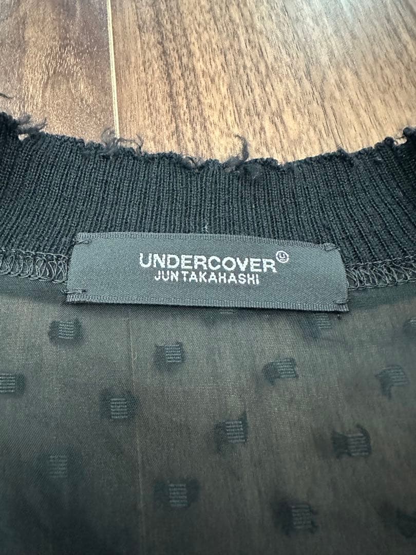 アンダーカバーUNDERCOVER 林檎ブラックカーディガン