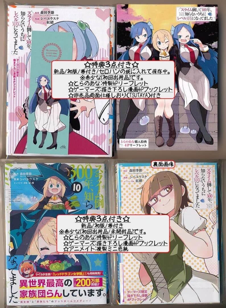 スライム倒して300年、知らないうちにレベルMAXになってました1-17+4冊
