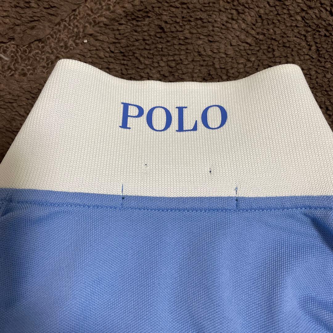 Polo Golf ライトブルー 長袖ポロシャツ