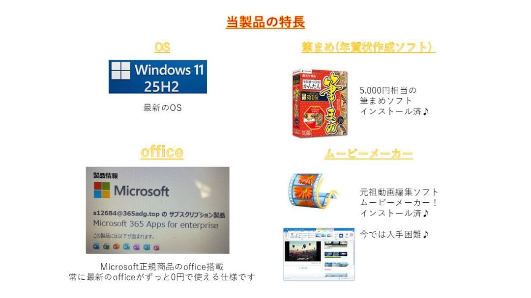 最新Office搭載　NEC