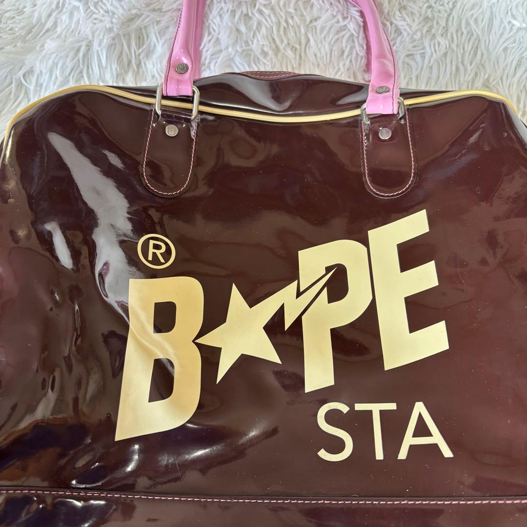 A BATHING APE ボストンバック　y2k archive
