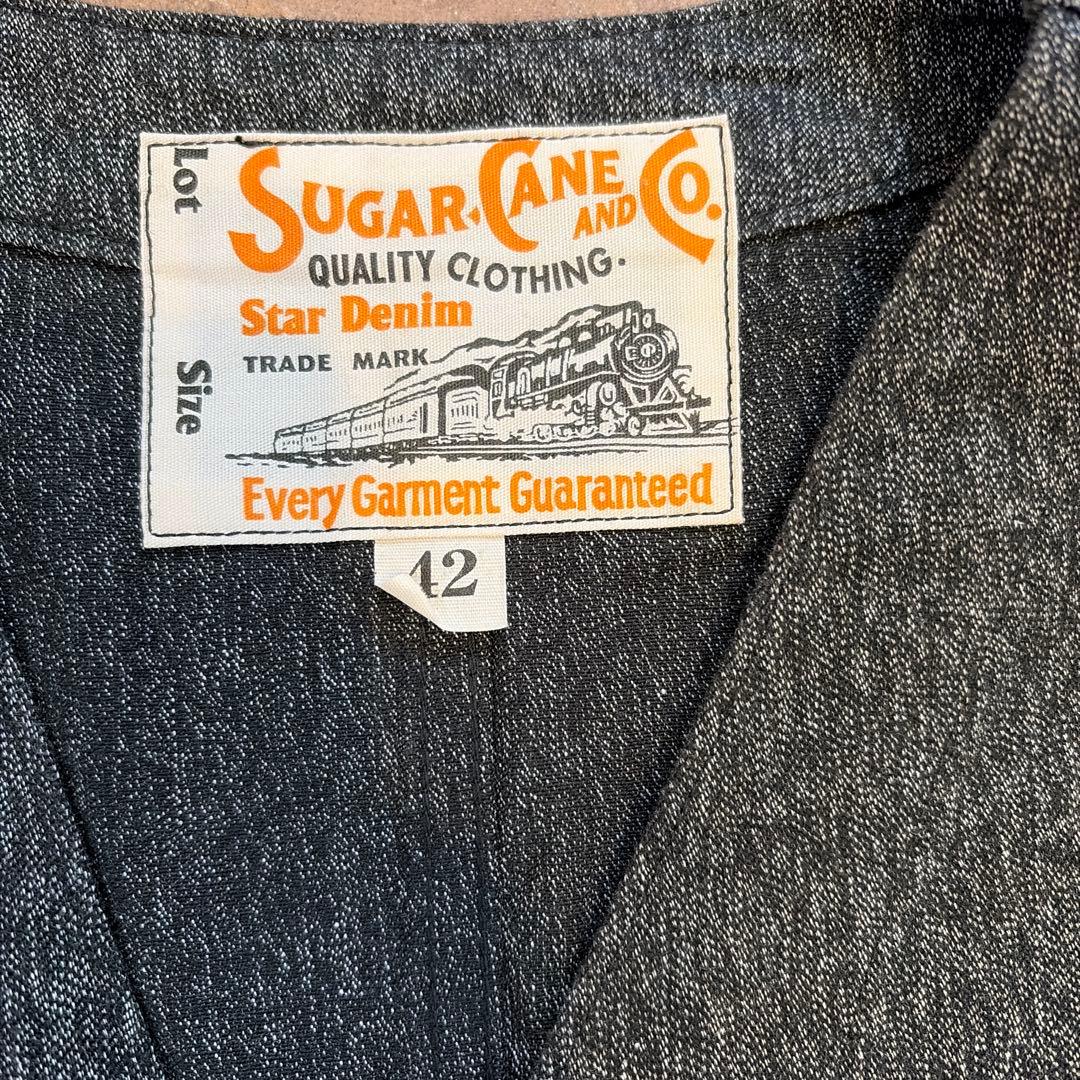SUGAR CANE シュガーケーン　ダークグレー ベスト42
