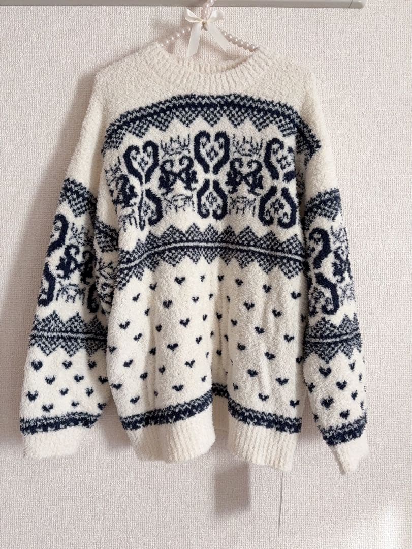 SNIDEL ノルディックプルオーバー ショートパンツセット