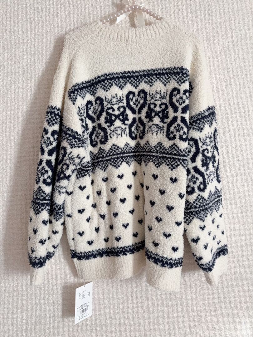 SNIDEL ノルディックプルオーバー ショートパンツセット