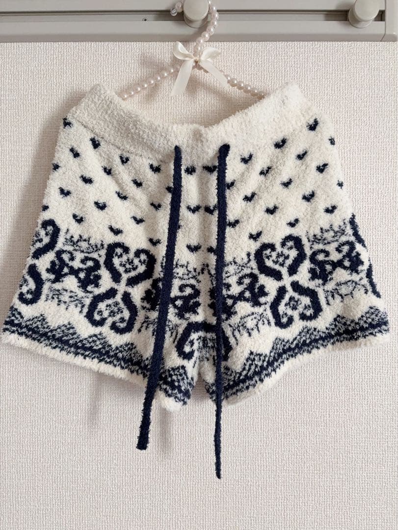 SNIDEL ノルディックプルオーバー ショートパンツセット