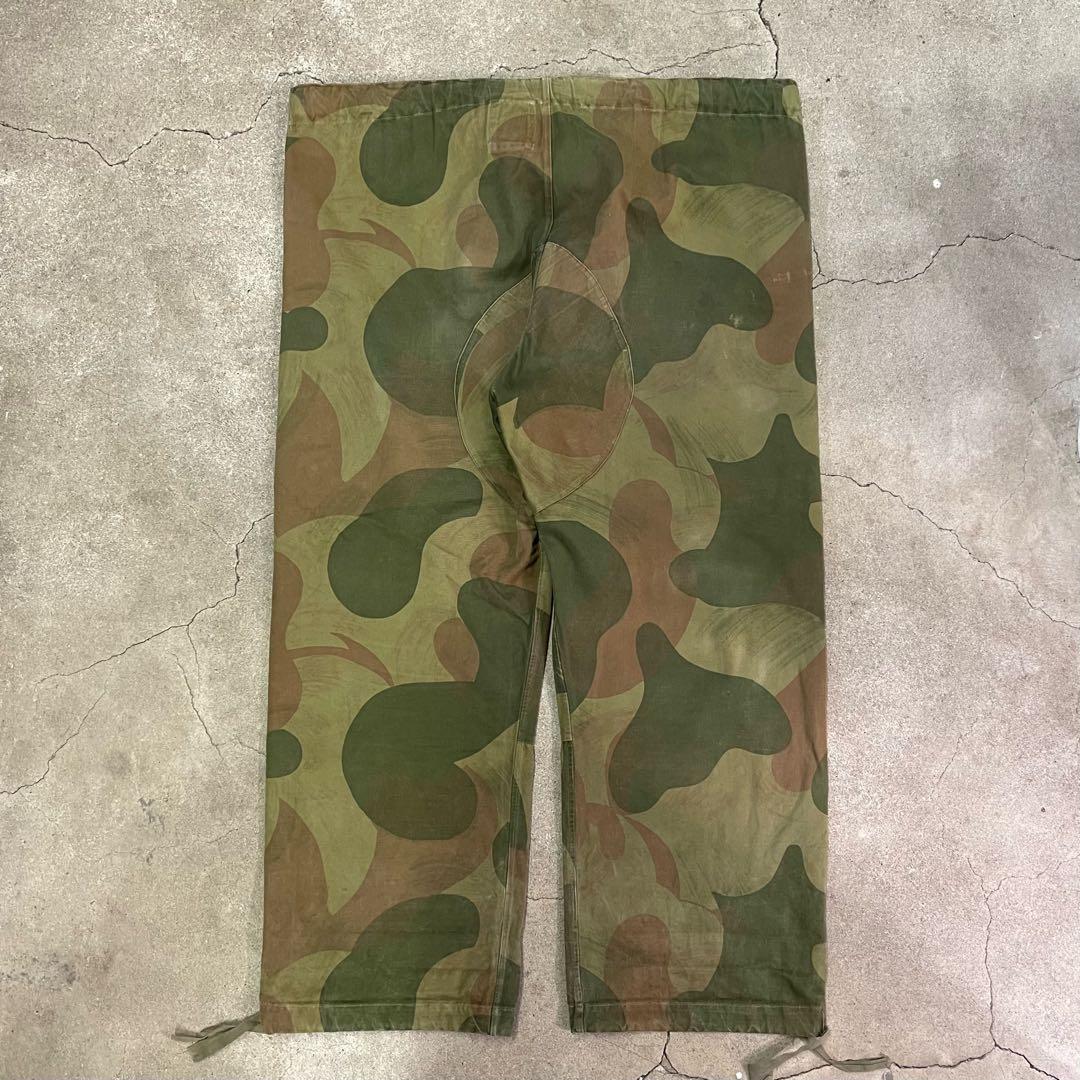 Belgium Army ベルギー軍 ブラッシュストロークカモオーバーパンツ