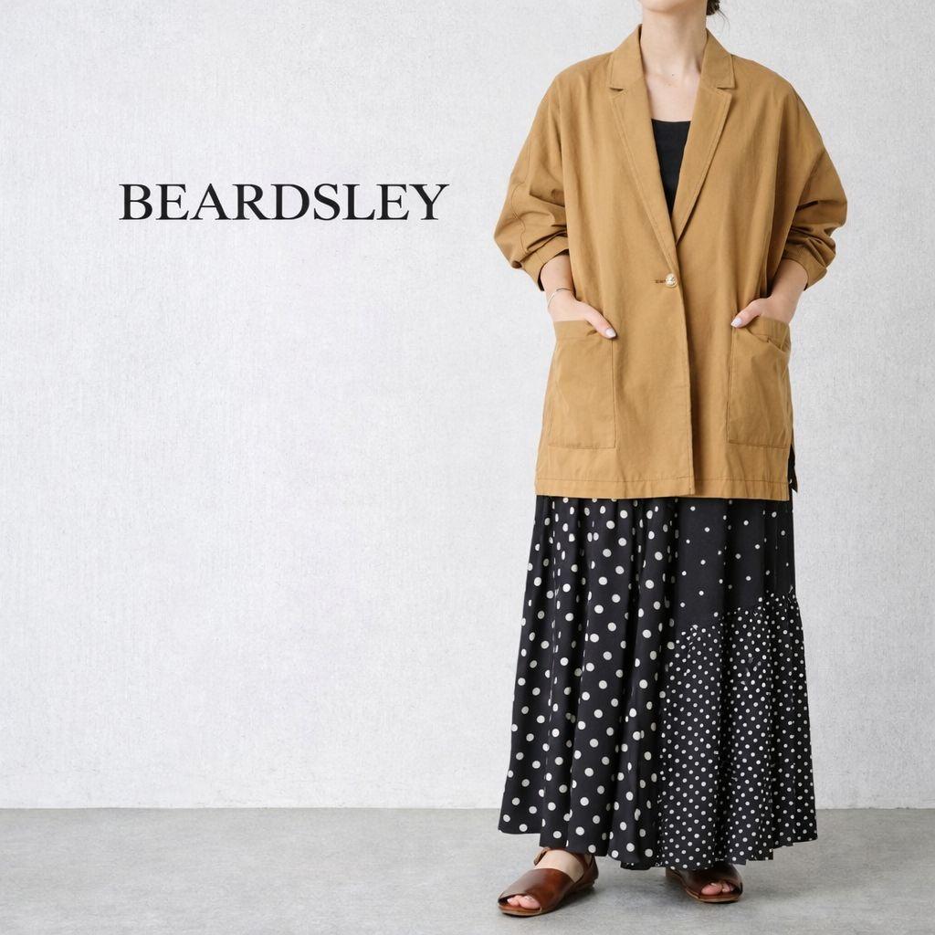 2024ss ビアズリー完売品　BEARDSLEY ドルマンジャケット ベージュ