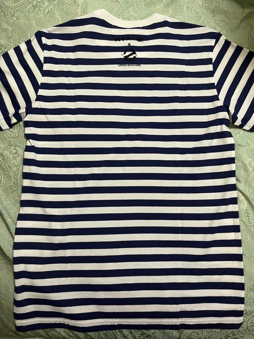にゃー　ゴーストバスターズ　コラボ　Tシャツ　レッド　ブルー　セット　ネネット
