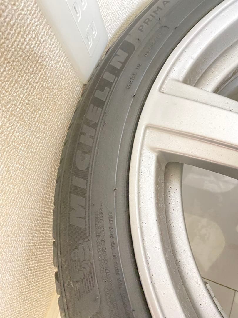 ミシュランタイヤ225/45R17と純正ホイール4本
