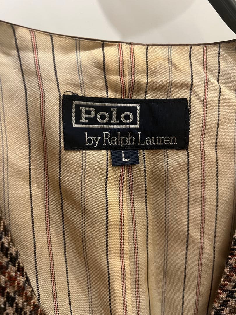 《希少／90s》Polo by Ralph Lauren／ツイード／ベスト