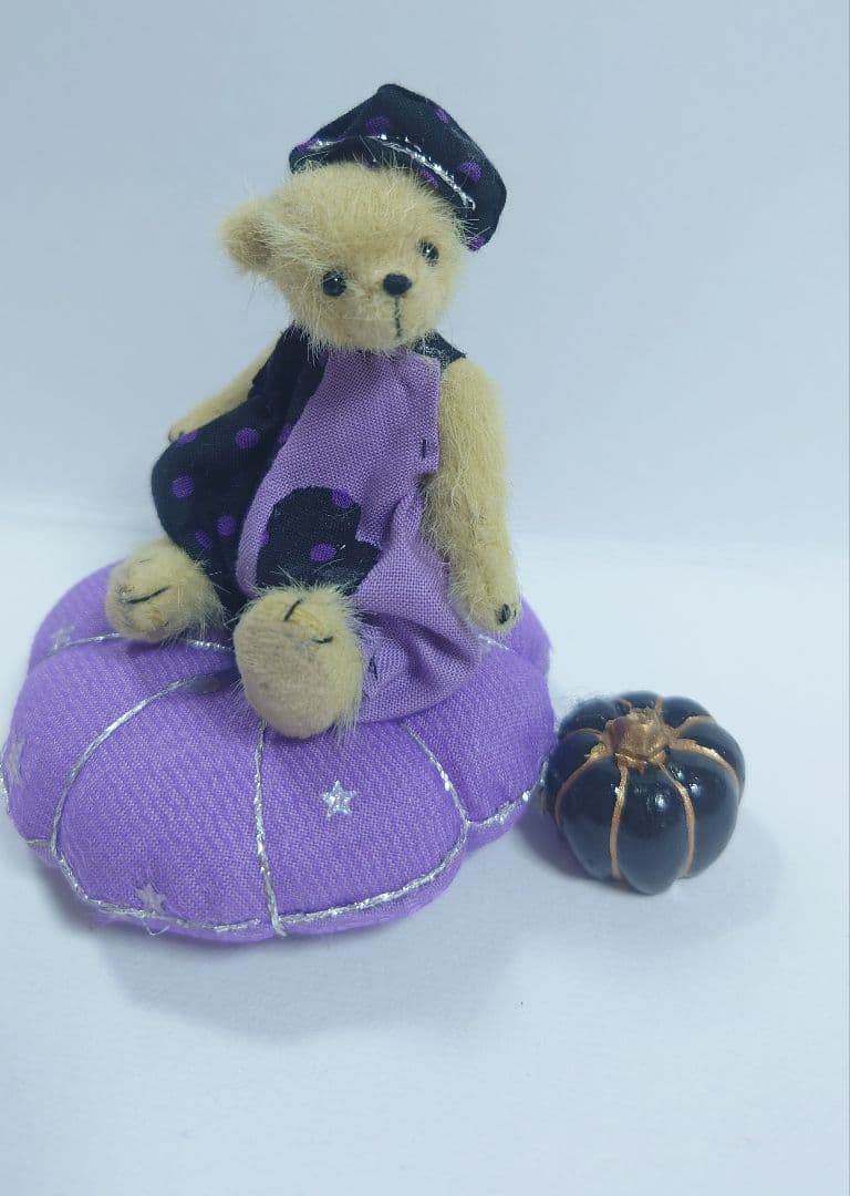 テディベア　ちびくま工房　ちびくまちゃん　６センチ 　ハロウィン