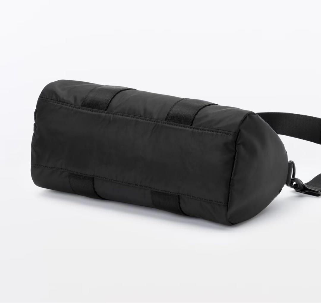 MUJI LABO/再生ナイロンミニボストンバッグ